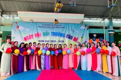 khai giảng năm học mới trường mầm non BÌNH MINH- Xã Sơn Linh năm học: 2025-2026