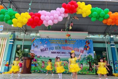 NGÀY HỘI ” BÉ ĐẾN TRƯỜNG” NĂM HỌC 2023-2024